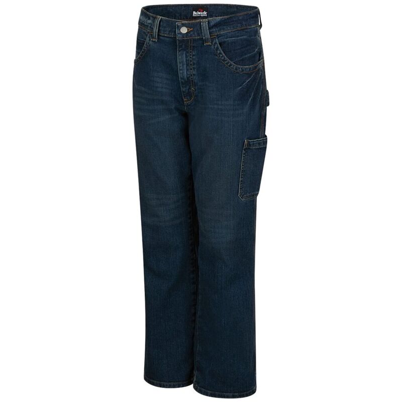 Men's Stretch Denim Dungaree Jeans Thumbnail