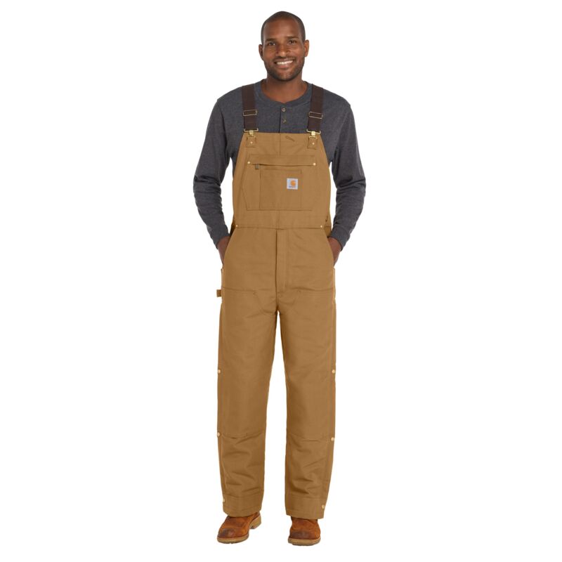 Tall Firm Duck Insulated Bib Overalls Thumbnail