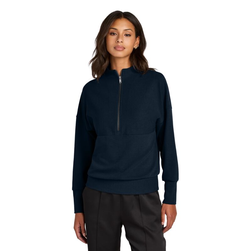 Women's Linear Texture 1/4 Zip Thumbnail