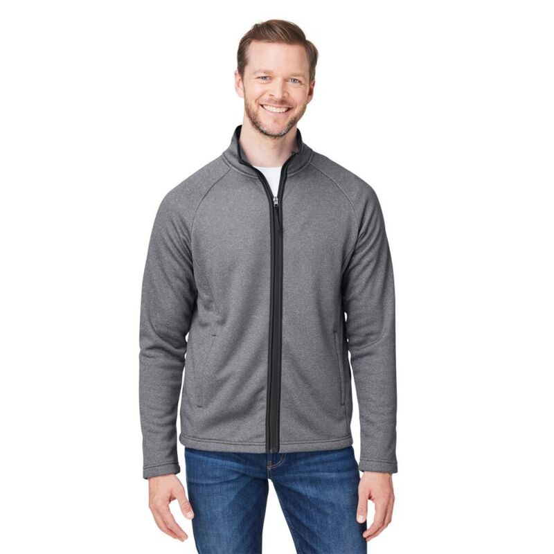 Men's Venture Heathered Stripe Full-Zip Jacket Thumbnail