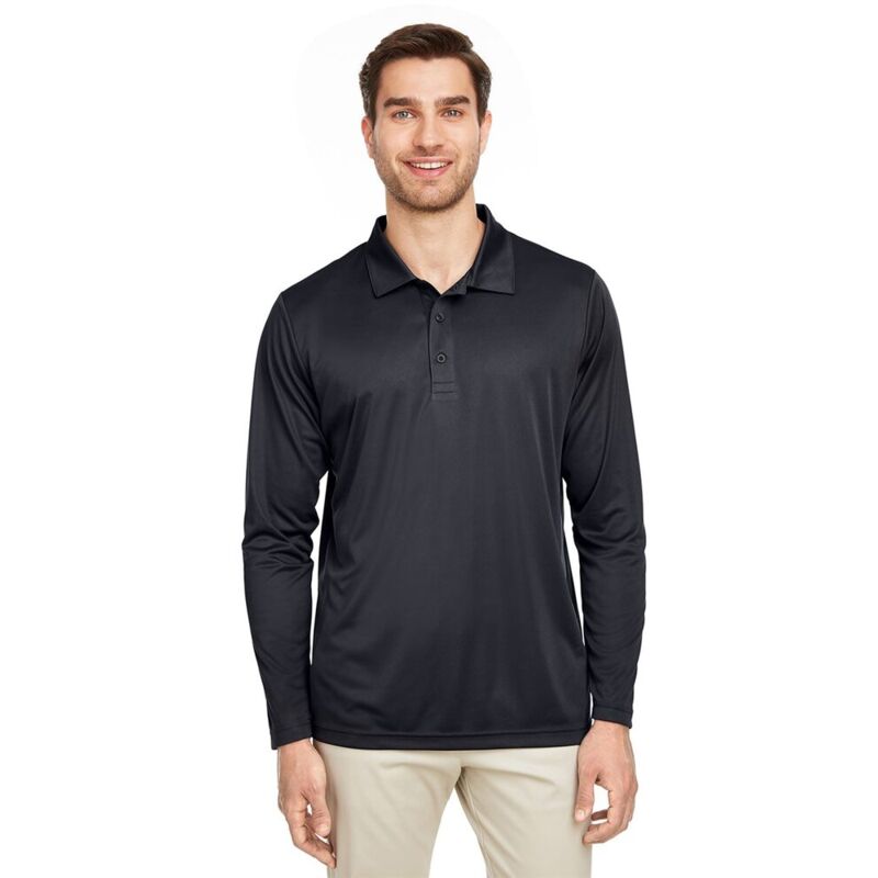Men's Zone Performance Long Sleeve Polo Thumbnail