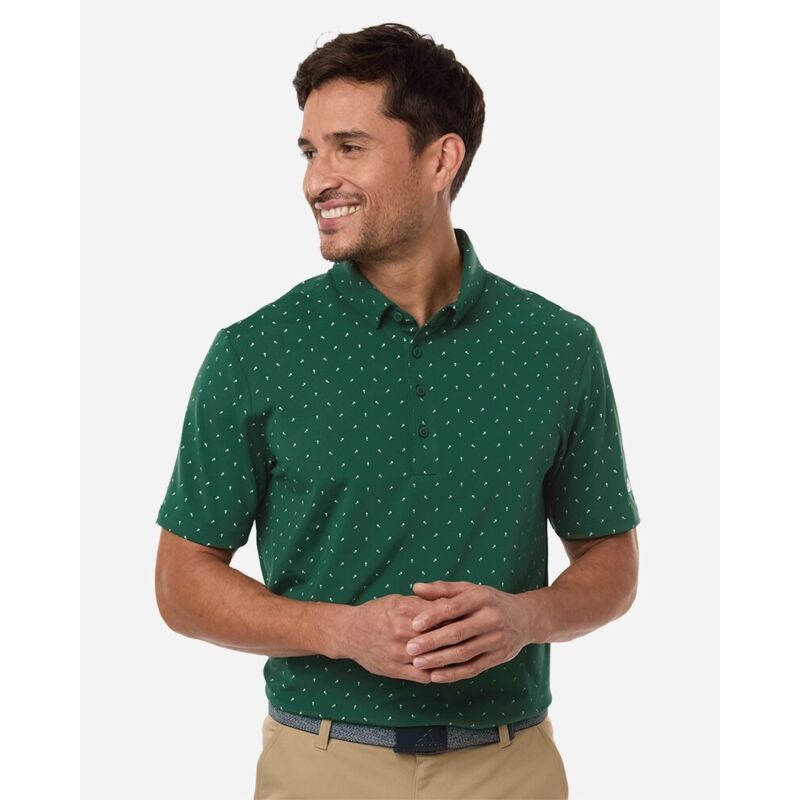 Men's Ultimate365 Micro Print Polo Thumbnail