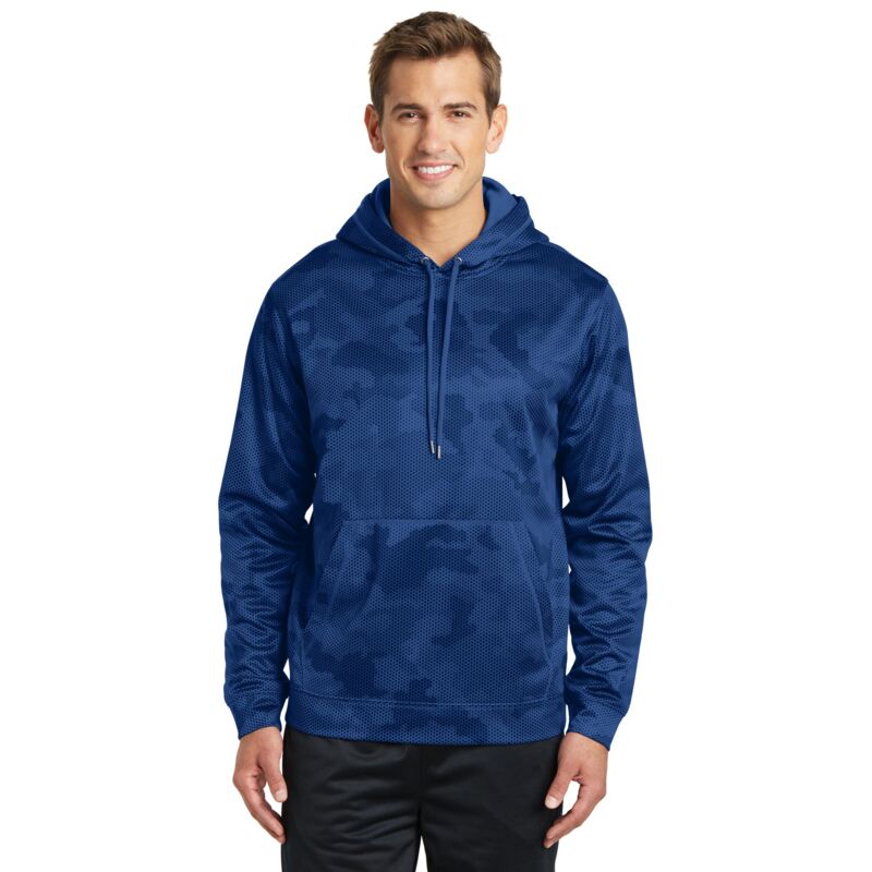 Sport Wick &#174; CamoHex Fleece Hooded Pullover Thumbnail