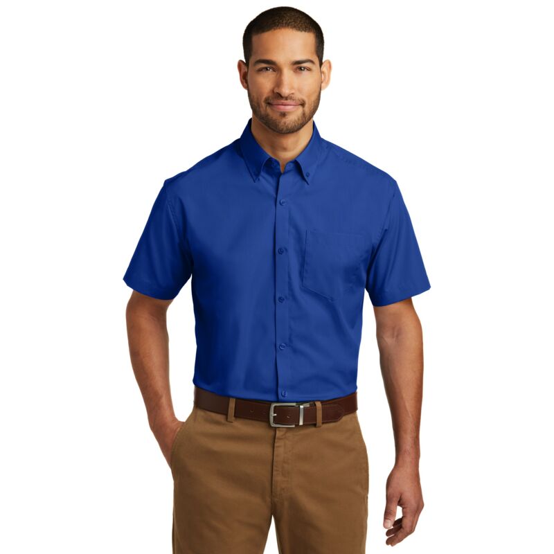 Short Sleeve Carefree Poplin Shirt Thumbnail