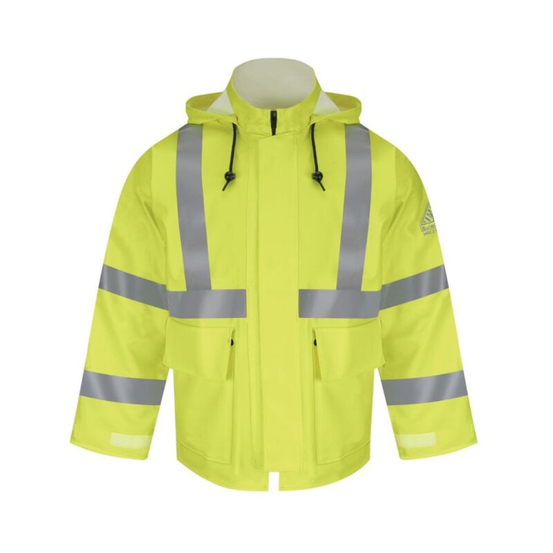Men's Hi-Visibility Flame-Resistant Rain Jacket Thumbnail