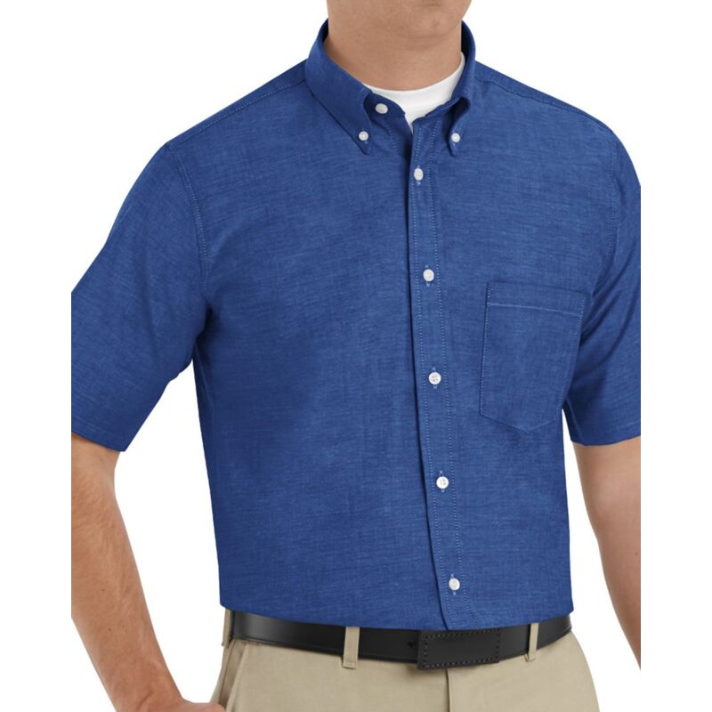 Men's Extended Sizes Executive Oxford Dress Shirt Thumbnail