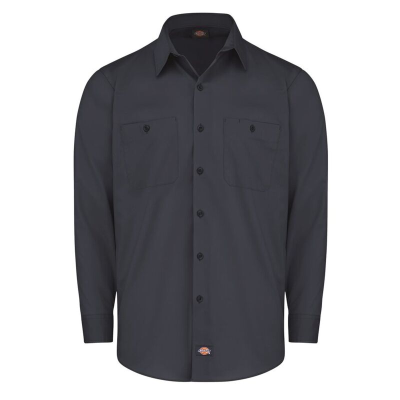 Men's Tall Industrial Worktech Ventilated Long Sleeve Work Shirt Thumbnail