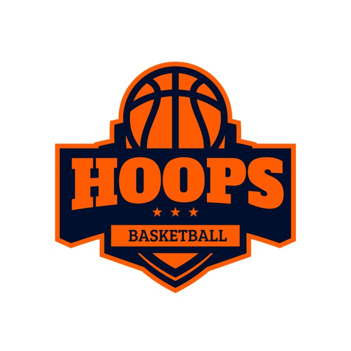 Hoops Basketball logo template 03 Thumbnail
