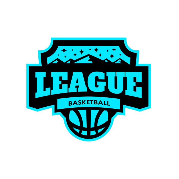 League Basketball logo template Thumbnail