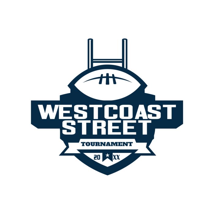 West Coast Street Tournament logo template Thumbnail