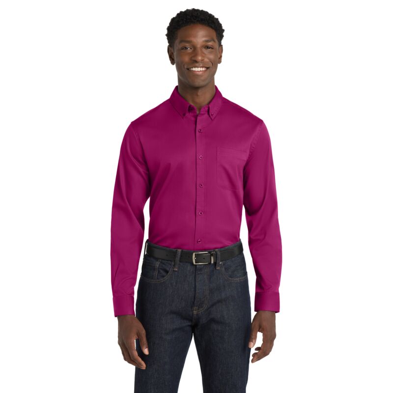 Long Sleeve SuperPro React Twill Shirt Thumbnail
