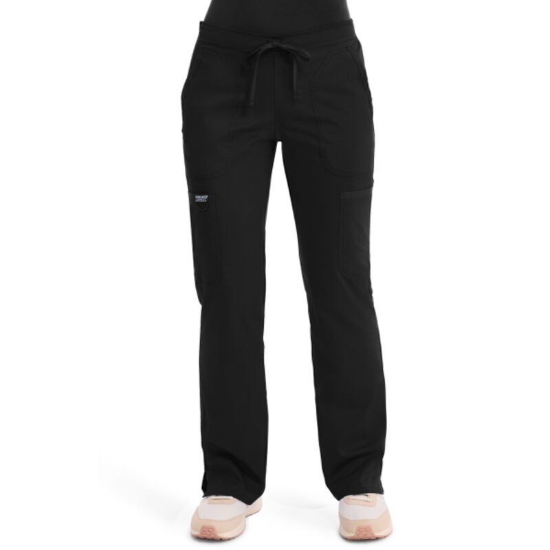 Mid Rise Moderate Flare Drawstring Pant Thumbnail