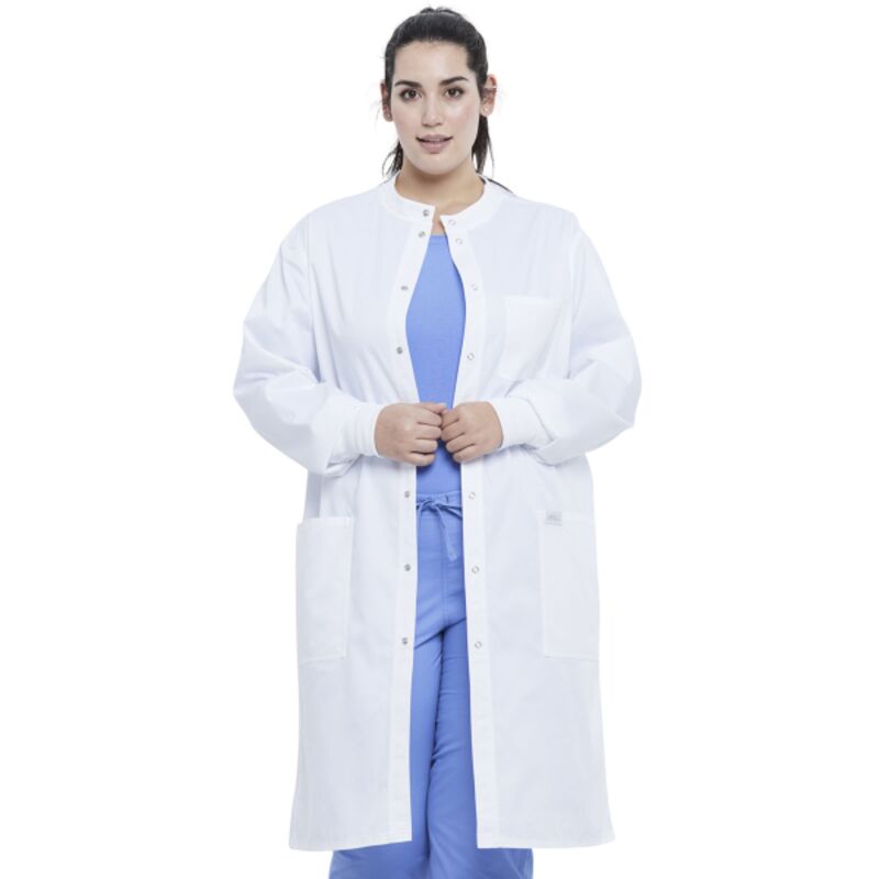 Dickies Unisex 34" Snap Front Lab Coat Thumbnail