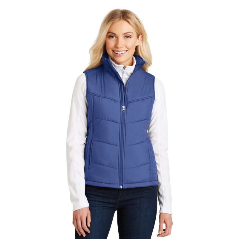 Ladies Puffy Vest Thumbnail