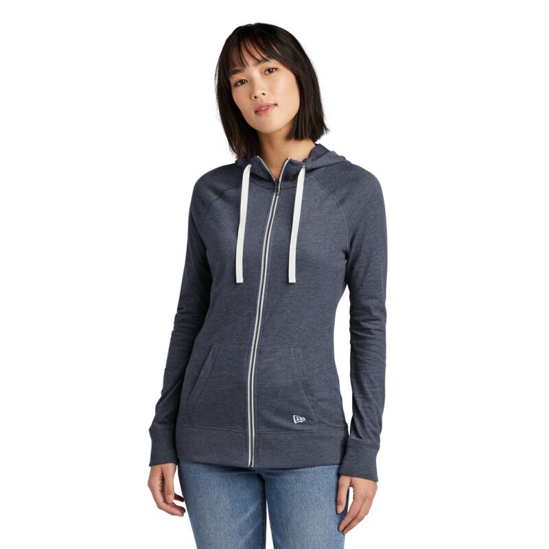 ® Ladies Sueded Cotton Full Zip Hoodie Thumbnail