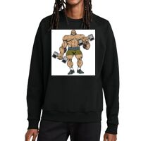 Unisex Organic CVC Fleece Crewneck Sweatshirt Thumbnail