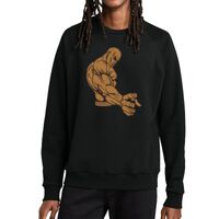 Unisex Organic CVC Fleece Crewneck Sweatshirt Thumbnail