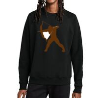 Unisex Organic CVC Fleece Crewneck Sweatshirt Thumbnail