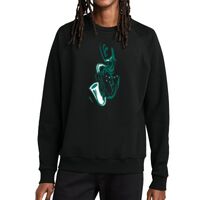 Unisex Organic CVC Fleece Crewneck Sweatshirt Thumbnail