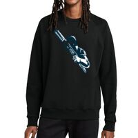 Unisex Organic CVC Fleece Crewneck Sweatshirt Thumbnail