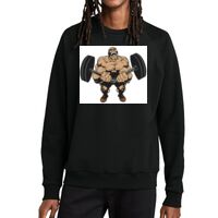 Unisex Organic CVC Fleece Crewneck Sweatshirt Thumbnail