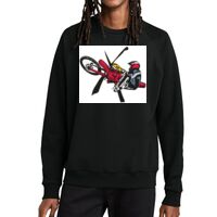 Unisex Organic CVC Fleece Crewneck Sweatshirt Thumbnail
