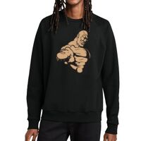 Unisex Organic CVC Fleece Crewneck Sweatshirt Thumbnail