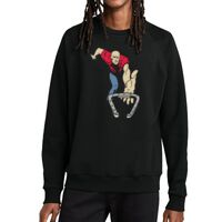 Unisex Organic CVC Fleece Crewneck Sweatshirt Thumbnail