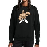 Unisex Organic CVC Fleece Crewneck Sweatshirt Thumbnail