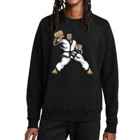 Unisex Organic CVC Fleece Crewneck Sweatshirt Thumbnail