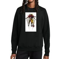 Unisex Organic CVC Fleece Crewneck Sweatshirt Thumbnail