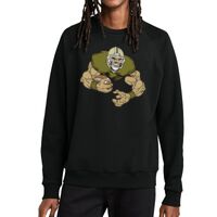 Unisex Organic CVC Fleece Crewneck Sweatshirt Thumbnail