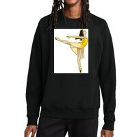 Unisex Organic CVC Fleece Crewneck Sweatshirt Thumbnail