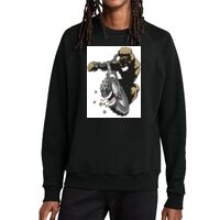 Unisex Organic CVC Fleece Crewneck Sweatshirt Thumbnail