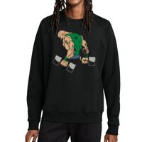 Unisex Organic CVC Fleece Crewneck Sweatshirt Thumbnail