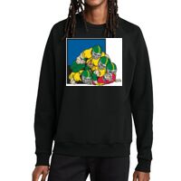 Unisex Organic CVC Fleece Crewneck Sweatshirt Thumbnail