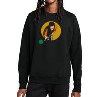Unisex Organic CVC Fleece Crewneck Sweatshirt Thumbnail