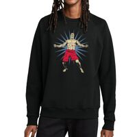 Unisex Organic CVC Fleece Crewneck Sweatshirt Thumbnail