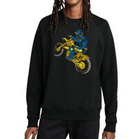 Unisex Organic CVC Fleece Crewneck Sweatshirt Thumbnail