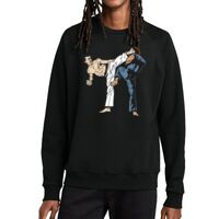 Unisex Organic CVC Fleece Crewneck Sweatshirt Thumbnail