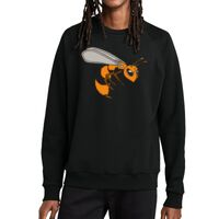 Unisex Organic CVC Fleece Crewneck Sweatshirt Thumbnail