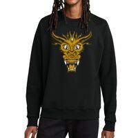 Unisex Organic CVC Fleece Crewneck Sweatshirt Thumbnail