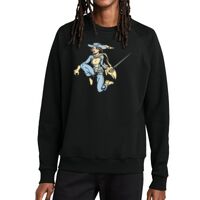 Unisex Organic CVC Fleece Crewneck Sweatshirt Thumbnail