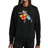 Unisex Organic CVC Fleece Crewneck Sweatshirt Thumbnail