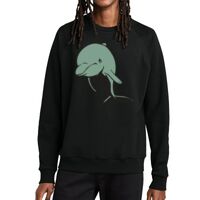 Unisex Organic CVC Fleece Crewneck Sweatshirt Thumbnail