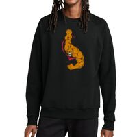 Unisex Organic CVC Fleece Crewneck Sweatshirt Thumbnail