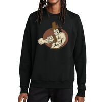 Unisex Organic CVC Fleece Crewneck Sweatshirt Thumbnail