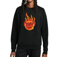 Unisex Organic CVC Fleece Crewneck Sweatshirt Thumbnail