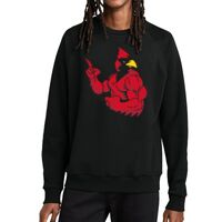 Unisex Organic CVC Fleece Crewneck Sweatshirt Thumbnail