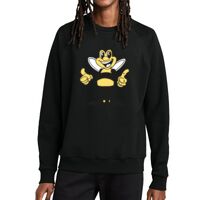 Unisex Organic CVC Fleece Crewneck Sweatshirt Thumbnail